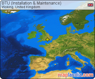 BTU (Installation & Maintenance) satellite map