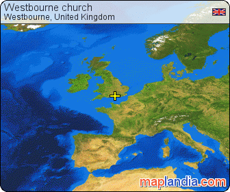 Westbourne church satellite map