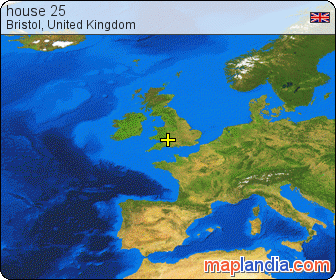 house 25 satellite map
