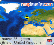 house 36 - green satellite map