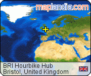BRI Hourbike Hub satellite map