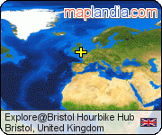 Explore@Bristol Hourbike Hub satellite map