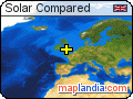 Solar Compared satellite map