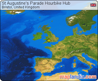 St Augustine's Parade Hourbike Hub satellite map