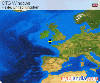 CTG Windows satellite map