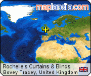 Rochelle's Curtains & Blinds satellite map