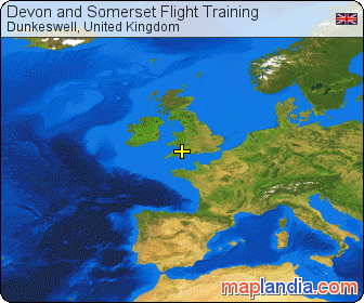 Devon and Somerset Flight Training satellite map