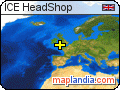 ICE HeadShop satellite map