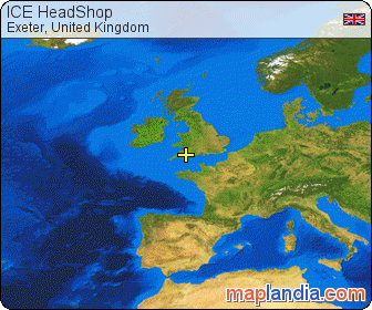 ICE HeadShop satellite map