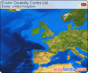 Exeter Disability Centre Ltd satellite map
