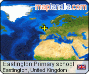 Eastington Primary school satellite map