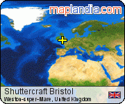 Shuttercraft Bristol satellite map