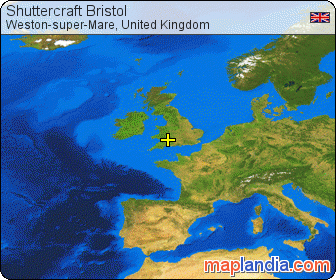 Shuttercraft Bristol satellite map