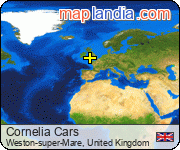 Cornelia Cars satellite map