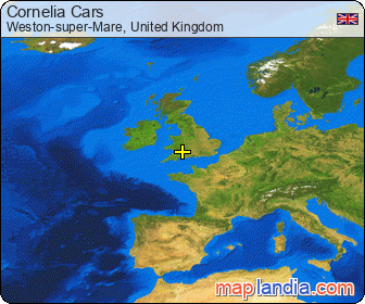 Cornelia Cars satellite map