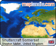 Shuttercraft Somerset satellite map