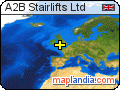 A2B Stairlifts Ltd satellite map
