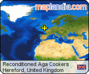 Reconditioned Aga Cookers satellite map