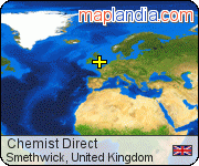 Chemist Direct satellite map