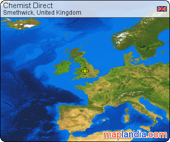 Chemist Direct satellite map