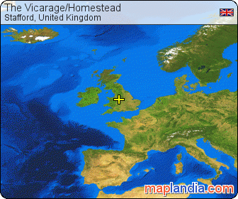 The Vicarage/Homestead satellite map
