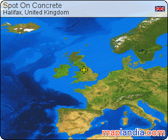 Spot On Concrete satellite map