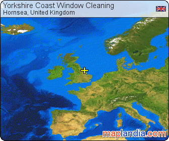 Yorkshire Coast Window Cleaning satellite map