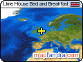 Lime House Bed and Breakfast satellite map