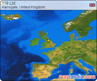 118 Ltd satellite map