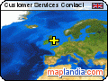 Customer Services Contact satellite map