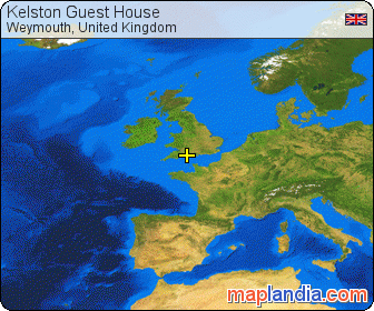 Kelston Guest House satellite map