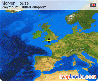 Morven House satellite map