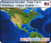 Rebecca Hovater State Farm satellite map