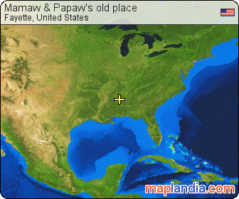 Mamaw & Papaw's old place satellite map