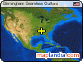 Birmingham Seamless Gutters satellite map