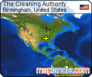 The Cleaning Authority satellite map