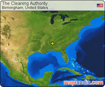 The Cleaning Authority satellite map