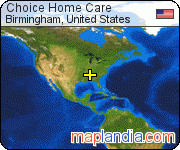 Choice Home Care satellite map