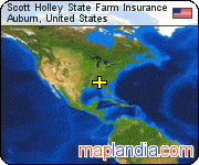 Scott Holley State Farm Insurance satellite map