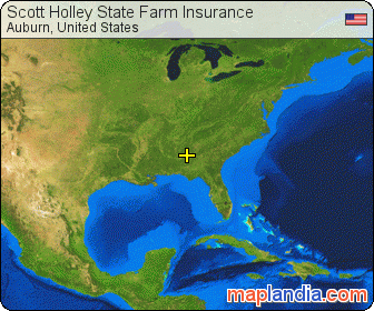 Scott Holley State Farm Insurance satellite map