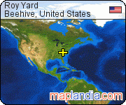 Roy Yard satellite map