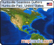 Huntsville Seamless Gutters satellite map