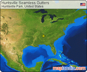 Huntsville Seamless Gutters satellite map