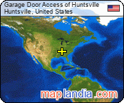 Garage Door Access of Huntsville satellite map