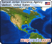 Earnest Jordan Insurance Agency satellite map