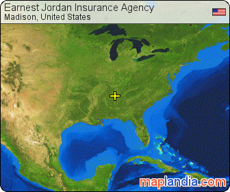 Earnest Jordan Insurance Agency satellite map