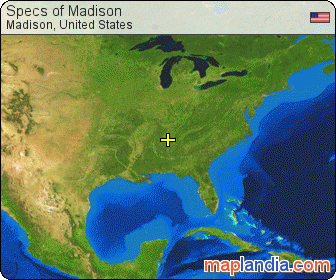 Specs of Madison satellite map