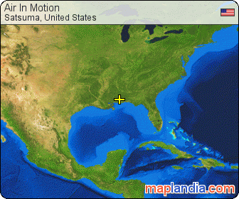 Air In Motion satellite map
