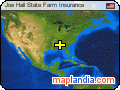 Joe Hall State Farm Insurance satellite map