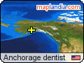 Anchorage dentist satellite map
